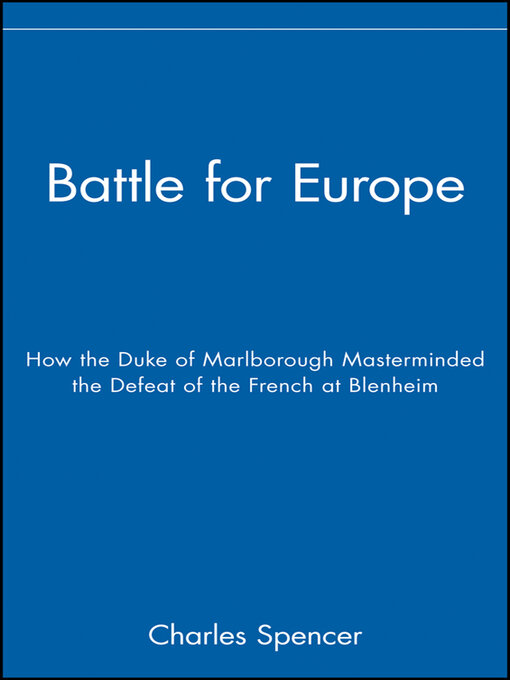 Title details for Battle for Europe by Charles Spencer - Available